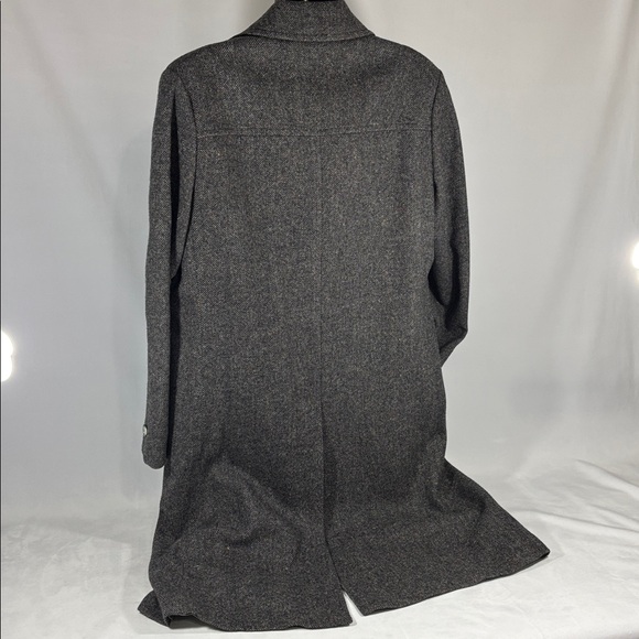 Vintage Pendleton Herringbone Tweed 100% Pure Virgin Wool Luxury Overcoat 40 - Picture 3 of 7